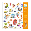 DJECO Mermaids Paper Stickers
