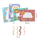 DJECO Wool & Velcro - Fluffy friends! -  Early Years Toys