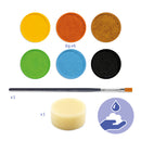 DJECO Palette 6 colours - nature - Cosmetics