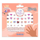 DJECO Feathers - Nail Stickers