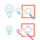 DJECO Little Monsters Draw Together