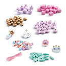 DJECO Rainbow Wooden Beads - Artwork