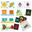 HEADU Tactiles Shapes Montessori - Educational game
