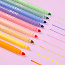 OMY Pastel Markers - 9 Double Tipped  Markers