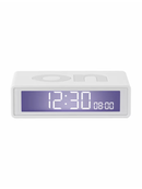 LEXON FLIP+TRAVEL CLOCK - WHITE