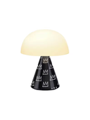 LEXON MINA M - LEXON X Jean-Michel Basquiat - Crown - LED lamp - Black