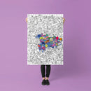 OMY Giant Coloring Poster - Kitty