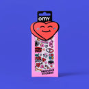 OMY FABULOUS STICKERS - Love