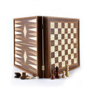 Manopoulos Style design in Walnut replica wooden case 41x41cm