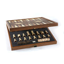 Manopoulos Style design in Walnut replica wooden case 41x41cm
