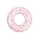 SWIM ESSENTIALS Old pink leopard Swimring - 55cm