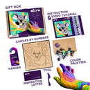 OKTO Clay Coloring with clay by numbers Koala