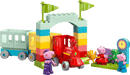 LEGO Train Ride with Grandpa Pig