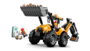 LEGO Yellow Backhoe Loader