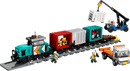 LEGO Harbor Freight Train with Crane & Truck