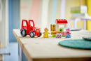 LEGO Tractor and Market