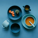 EKOBO Bambino Silicone Spoon Set of 2 - Blue Abyss / Lagoon