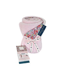 DOUDOU BOH'AIME Plaid rose douceur - 70x100 cm