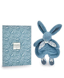 DOUDOU lapin Bleu - 29 cm