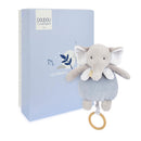 DOUDOU LES RIKIKIS - boites a musique + anneau en bois - 11cm