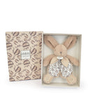 DOUDOU lapin - Doudou plat - 18 cm