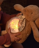 DOUDOU Musical Rabbit Night Light Wall Projection & Soft
