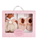 DOUDOU MINA - Coffret Doudou Chaussons