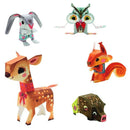 DJECO Pretty Wood Paper Toy  - Artwork