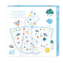DJECO Rocket Rain Cape Medium