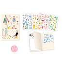 DJECO Tinou stickers notebook (120 pcs)