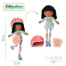 Lilliputiens Liza Skater Doll