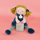 DOUDOU Jolijou Les Doucettes rag doll - Jade - 30 cm - Plush Toys