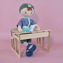DOUDOU Jolijou Les Canailles rag doll - Tim Green - 36cm - Plush Toys