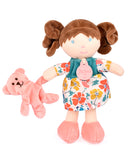 DOUDOU Julijou - Ma Premiere Poupee Mlle Petunia - 21cm - Plush Toys