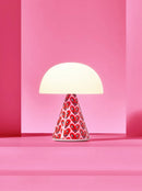 LEXON Mina M - Lexon x Keith Haring - Heart - -LED lamp - Pink