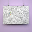 OMY Coloring Poster - Animal City