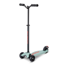 Micro Kickboard Deluxe LED Porsche Edition -Shade Green Metallic