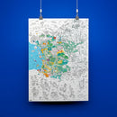 OMY Coloring Poster - France