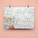 OMY Coloring Poster - Dance