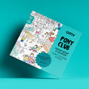 OMY Coloring Poster - Poney Club