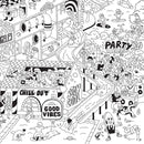 OMY Coloring Poster - Surf & Skate