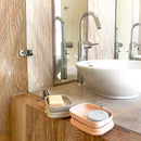 EKOBO Go Rectangular Travel Soap Box - Cloud