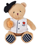 DOUDOU L'ours Chef avec baguette - 25cm - Plush Toys