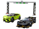LEGO Lamborghini Urus ST-X & Lamborghini Huracan Super Trofeo EVO Speed Champions