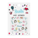 Snails Nail Sticker - Mermaid