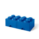 Room Copenhagen LEGO BRICK DRAWER 8 (2 DRAWERS)(11 colours)