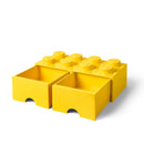 Room Copenhagen LEGO BRICK DRAWER 8 (2 DRAWERS)(11 colours)