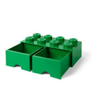 Room Copenhagen LEGO BRICK DRAWER 8 (2 DRAWERS)(11 colours)