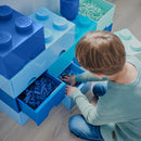 Room Copenhagen LEGO BRICK DRAWER 8 (2 DRAWERS)(11 colours)