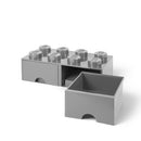 Room Copenhagen LEGO BRICK DRAWER 8 (2 DRAWERS)(11 colours)